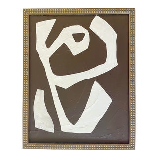 2024 "Stordito" Contemporary Abstract Painting on Canvas by Artist r.k. Red For Sale