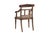 Farmhouse Vintage Anglo-Indian Teakwood Armchair For Sale - Image 3 of 3