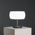Erse Lamp in Metal and Milk Glass by Vico Magistretti for Artemide For Sale - Image 9 of 9
