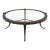 Thinline Aluminum Klismos Coffee Table For Sale