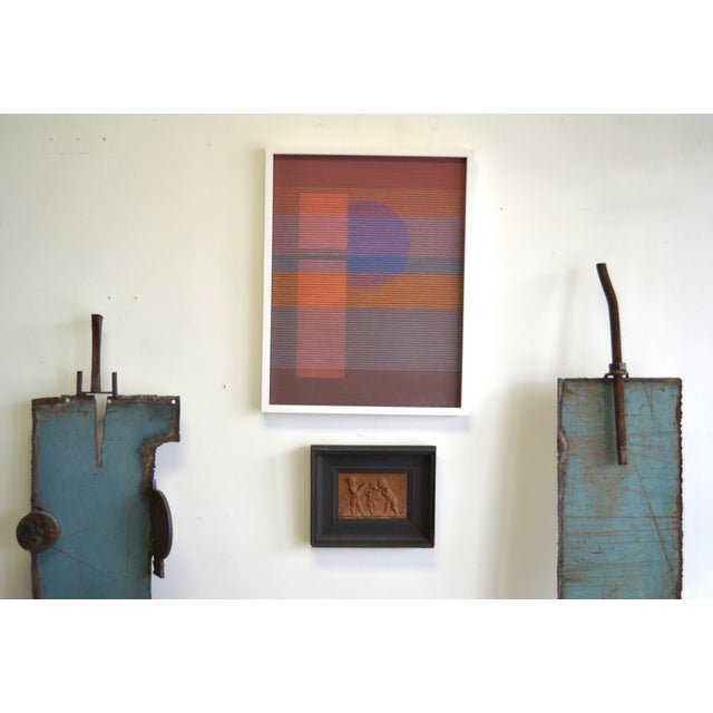 19th Century 1860s Luigi Frullini Carved Wood Plaque Gilded Age Italy For Sale - Image 5 of 10