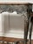 19th Century French Louis XV Style Paint Decorated Table in a Distressed Finish For Sale - Image 9 of 15