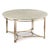 Transitional Phoebe Cocktail Table in Off-White For Sale - Image 3 of 3