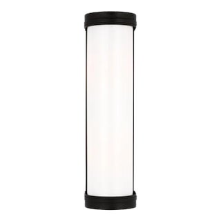 Alexa Hampton by Visual Comfort Studio Ifran Medium Vanity, Aged Iron For Sale