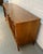 Unique Mid-Century Burl and Walnut Diamond Motif Credenza For Sale In New York - Image 6 of 16