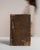This early 20th century book from France is finished in chocolate, worked in wood. Its form follows honest, well-...
