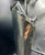 Mid-Century Modern Signed Jean Goardère France Handmade 95% Pewter Calla Lily Vase For Sale - Image 3 of 10