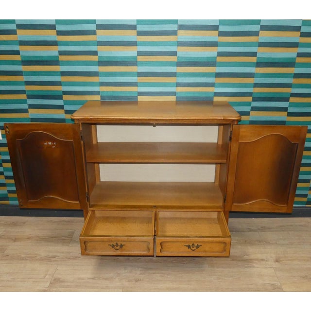 Chippendale-Style Chest of 2 Drawers, 1965 For Sale - Image 6 of 16
