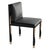 "Candice" Chair With Stainless Steel, Bronze Details and Woven Leather For Sale - Image 13 of 13