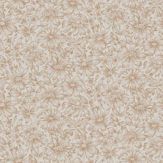 Sample - Boråstapeter Gabriella Wallpaper in Clay For Sale