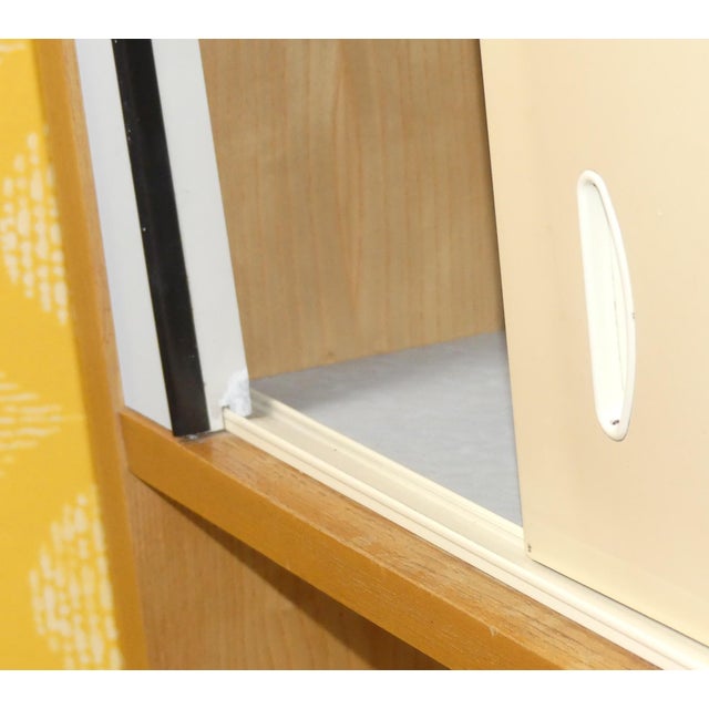 Small Pastel Wood and Resopal Kitchen Cabinet, 1950s For Sale - Image 18 of 18