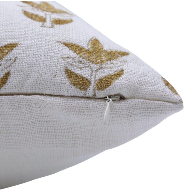 Not Yet Made - Made To Order Fabdivine Modern Boho Block Print Pillow Cushion Cover 14x20 Inch- 7 Patti For Sale - Image 5 of 5