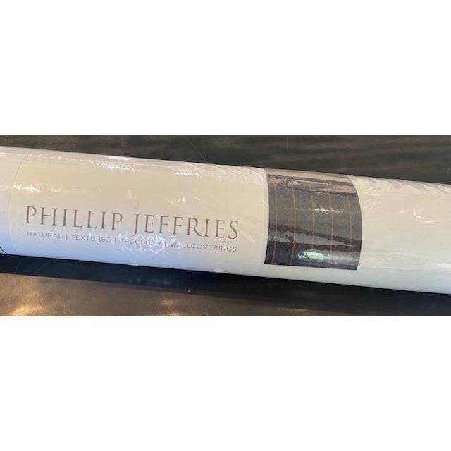Add warmth and texture with this stain repellent, Phillip Jeffries Wallcovering in Savile Suiting Pinstripe, Harvest on...
