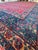 Antique Persian Lavar Kerman Oriental Carpet, Handmade, Red, Ivory, Light Blue For Sale - Image 9 of 13