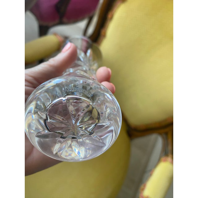 1970s 7" Waterford Lismore Sweetheart Bud Vase For Sale - Image 5 of 5