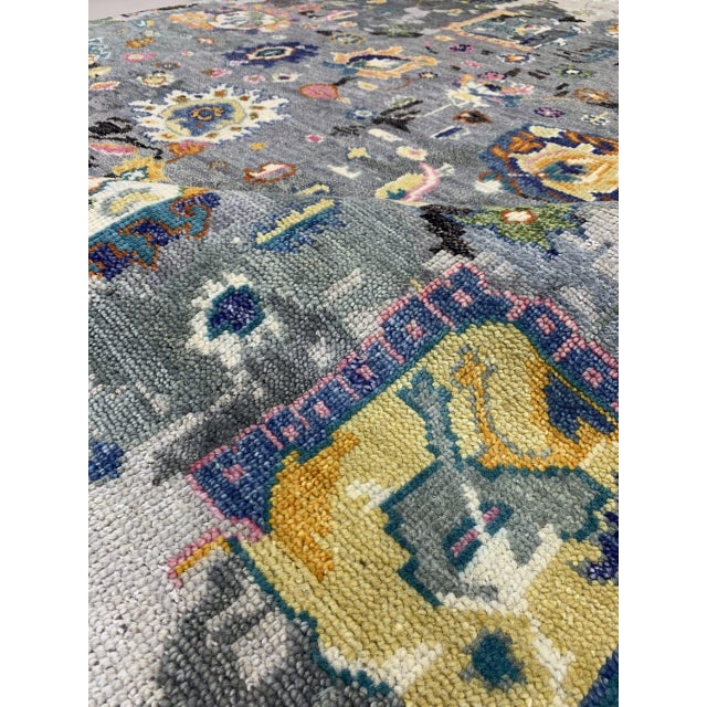 Classic Willow Gray Hand Knotted Wool Rug. This piece is a superb example of new area rugs that blend traditional knotting...