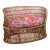 Buri Rattan Vintage Settee For Sale
