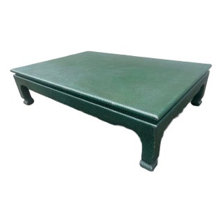 Late 20th Century Harrison Van Horn East/West Coffee Table For Sale