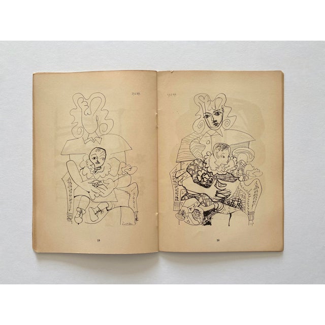 " Pablo Picasso : Lithographs 1945-1947 " Vintage 1947 1st Edition Mid Century Modern Mourlot Fine Art Lithograph Print Art Book For Sale - Image 12 of 18