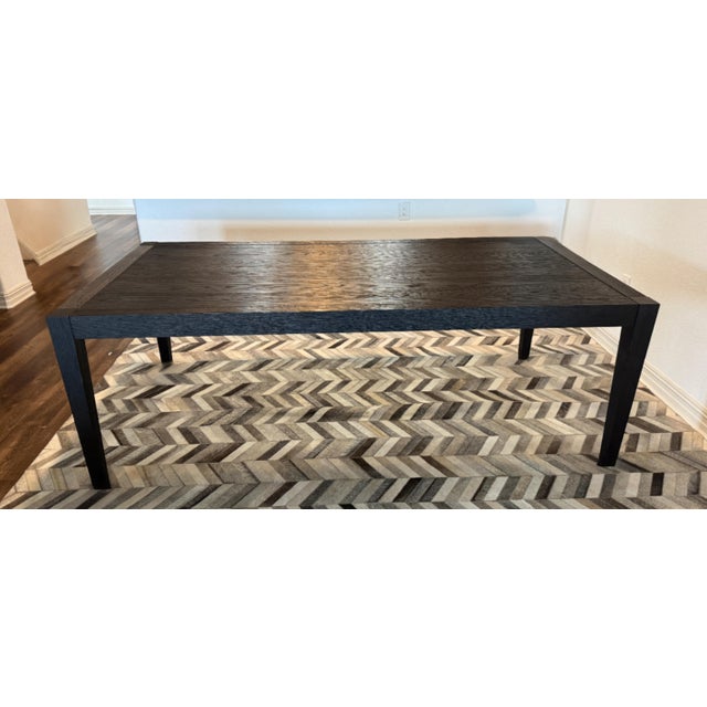 The Design Elevate your dining space with this iconic Restoration Hardware French Contemporary Rectangular Extension...