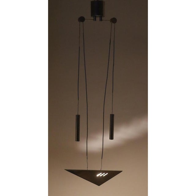 Counterweight Pendant in Aluminium, 1980s For Sale - Image 10 of 18