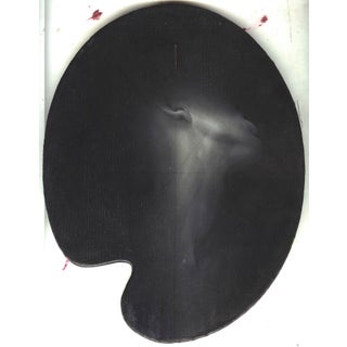 Untitled by Benjamin Craig | Mixed Media Artwork of a silhouette on transparent plexiglass For Sale