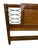 Vintage Italian Cherry Wood King Size Headboard For Sale - Image 4 of 7