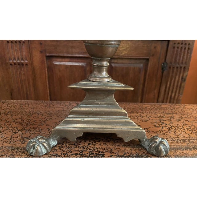 Bronze Candlesticks, France, 17th Century, Set of 2 For Sale - Image 6 of 10