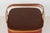 Mid-Century Red Woven Picnic Basket With Lid and Handles For Sale - Image 13 of 17