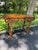 Carved Oak Vintage Asian Style Console Table For Sale - Image 13 of 15