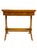 Baker Furniture Side Table, Tray Table, or Console Table with one sliding drawer and a lower bookshelf. Constructed of...