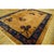 1920s Gold Floral Medallion Chinese Art Deco Carpet 9' X 11' 7" Knotted Wool Rug For Sale In New York - Image 6 of 10