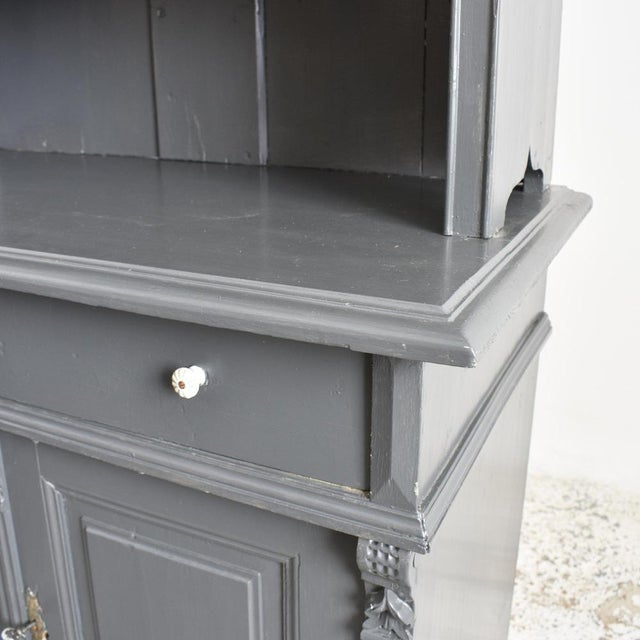 Vintage Painted Kitchen Dresser For Sale - Image 4 of 7