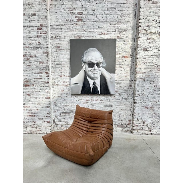 Frank Guitjens, Jack Nicholson, 2017, Oil on Canvas For Sale - Image 3 of 10