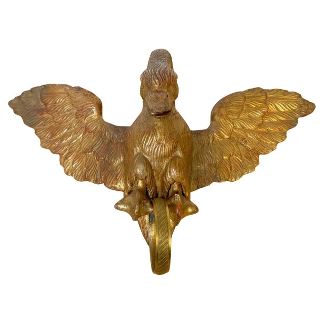 19th C. French Giltwood, Ormolu Swan Bed Corona, Circle Desmalter/ Krieger For Sale - Image 17 of 18
