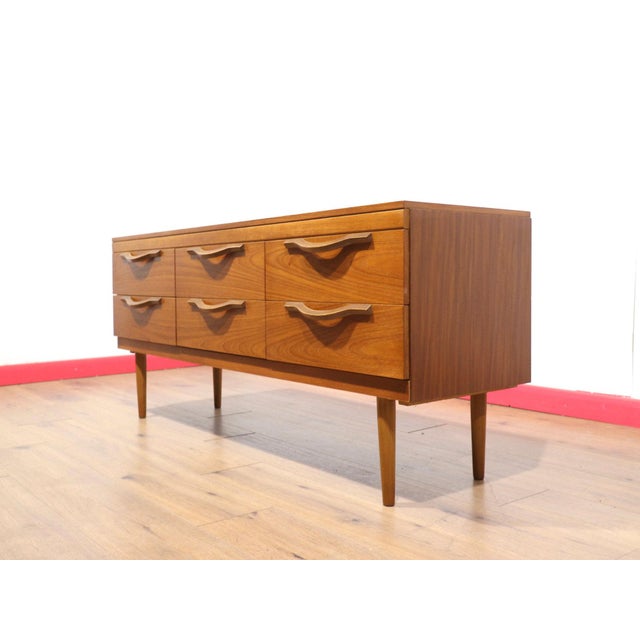 Mid-Century Modern Mid Century Modern Vintage Teak Dresser Drawers by Stonehill Danish Style For Sale - Image 3 of 11