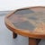 Large Brutalist Round Coffee Table with Tiles, 1970s, in Good conditions. Designed 1970 to 1979