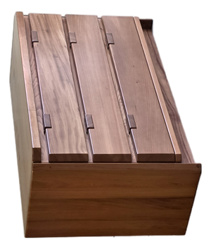 Elm Chest of Drawers by Luigi Gorgoni, 1970s