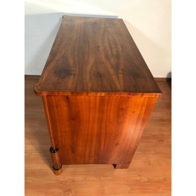 Antique Biedermeier Cherrywood Chest of Drawers, 1820 For Sale - Image 10 of 13