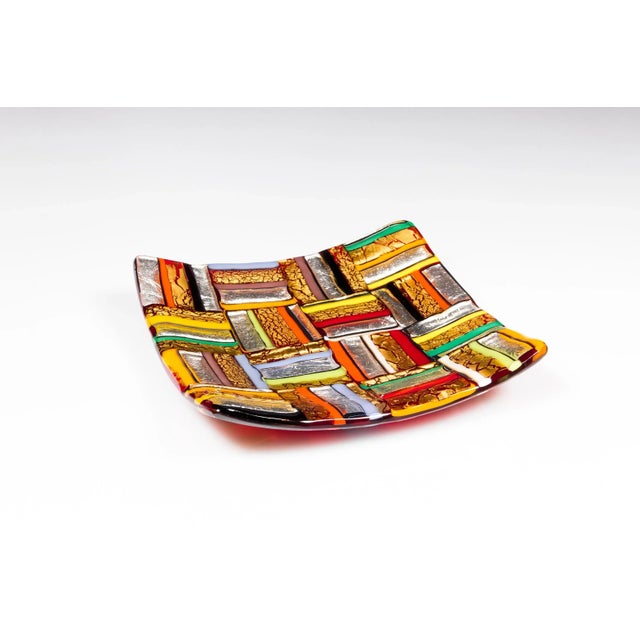 Contemporary Ormesino Q20 Multicolored Murano Glass Centerpiece by Stefano Birello for VeVe Glass, 2019 For Sale - Image 3 of 3