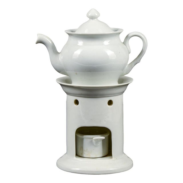 Teapot with Candleholder by R. Ginori, Set of 3 For Sale - Image 10 of 10