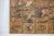 Brown Six-Panel Leather Screen with Birds, Flowers, and Roosters - Vintage For Sale - Image 8 of 12