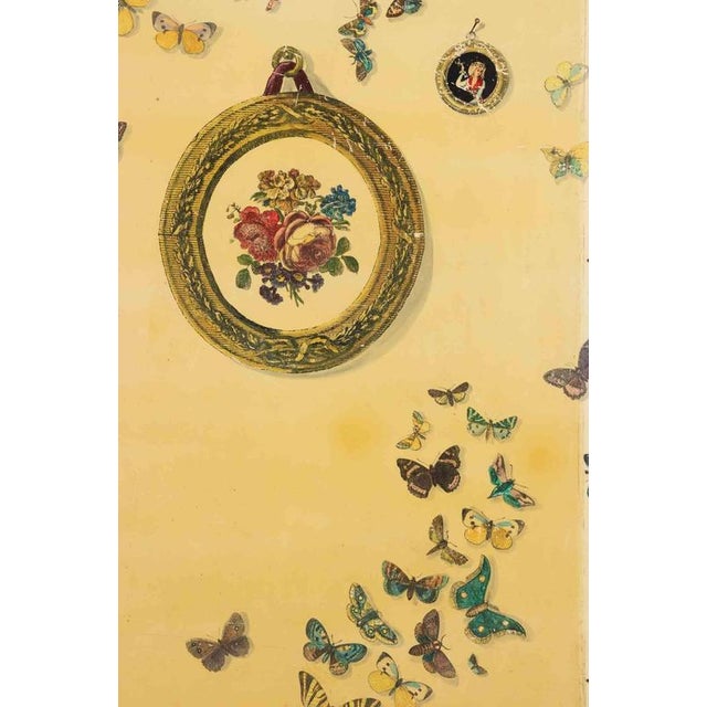 Decorative Panel with Butterflies, 1950s For Sale - Image 4 of 7
