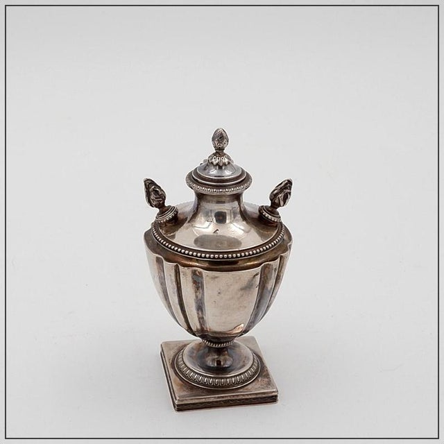 Silver Perfume Bottle For Sale - Image 13 of 14
