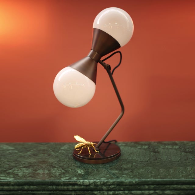 Nomad Table Lamp by Creativemary, in New conditions. Designed from 2000 Signed by Maker, Up to 250V (Europe/UK Standard).