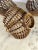 Wood Bamboo Baskets, Italy, 1960s, Set of 3 For Sale - Image 7 of 13