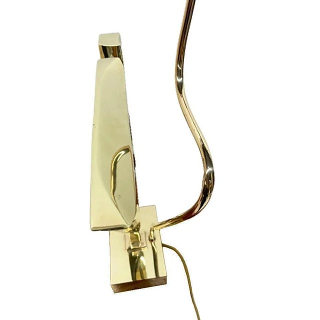 1970s Bronze Table Lamp by Willy Daro, Belgium, 1970s For Sale - Image 5 of 7