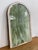 Rustic Vintage Arch Top Slag Glass Window, Early 20th C For Sale - Image 3 of 14