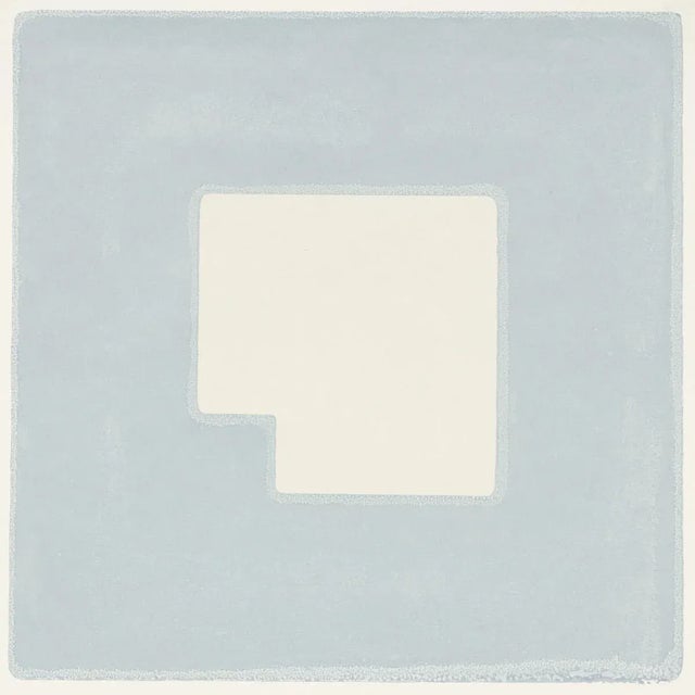 Mid-Century Modern Schumacher x Backdrop Palindrome Wallpaper in Sky For Sale - Image 3 of 4