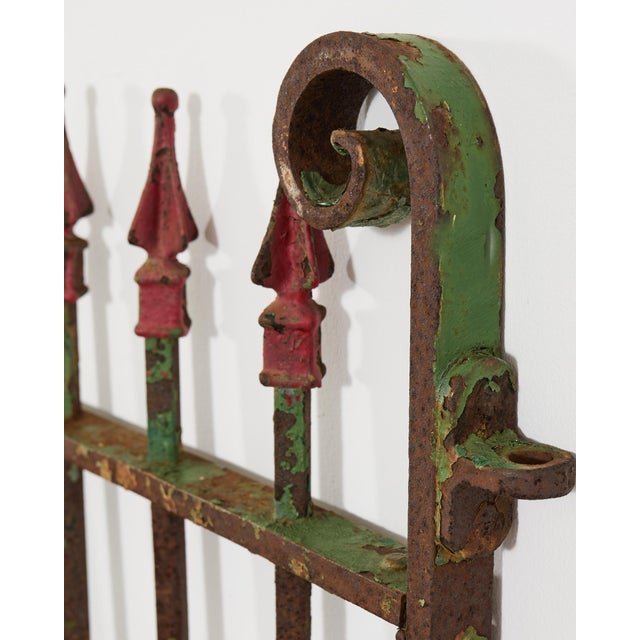 19th Century Stewart Iron Works Wrought Iron Double Entry Gates For Sale - Image 13 of 18